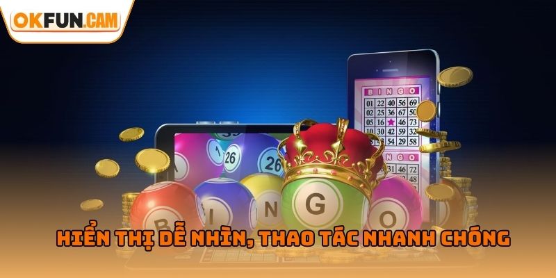 Công cụ thống kê bạc nhớ hiển thị dễ nhìn, thao tác nhanh chóng
